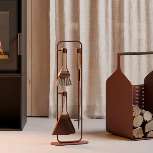 Fumi Log Holder Terre