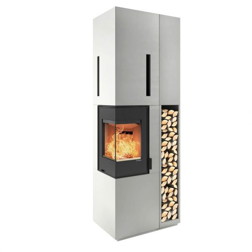 Kominek Odense Exclusive High z półką boczną