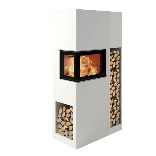 Kominek Pisa L z półką boczną