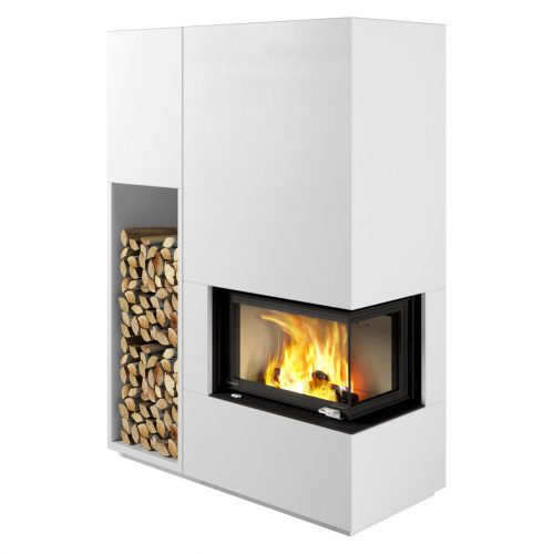 Kominek Monaco A z półką boczną