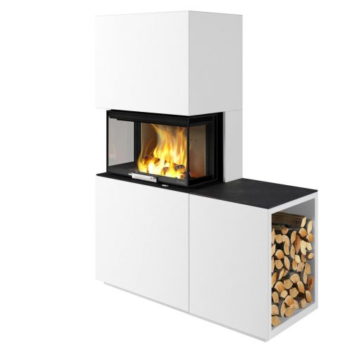 Kominek Monaco High z półką boczną