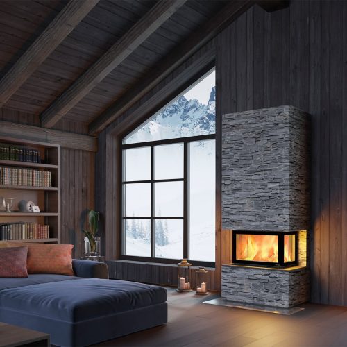 Kominek DAVOS U Stone